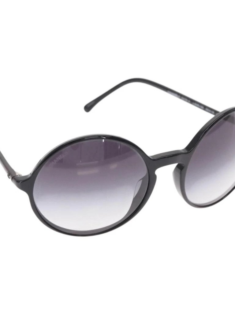 Chanel Sunglasses Plastic Black Cc Auth Ba9082